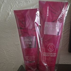 Bath & Body Works Perfect in Pink Body Wash and Cream